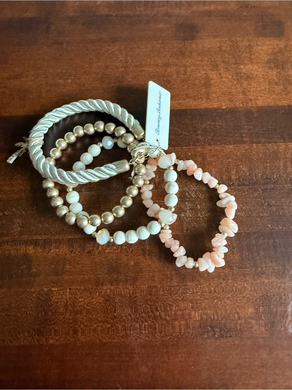 TOMMY BAHAMA Sunset Tides Bead & Gold Bracelet Set - Picture 9 of 10